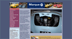 Desktop Screenshot of marque21.co.uk